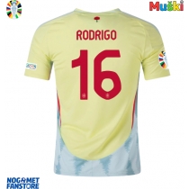 Španjolska Rodri Hernandez #16 Gostujuci Dres EP 2024 Kratak Rukav